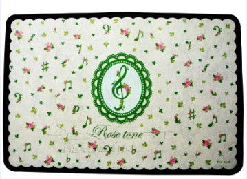 無(wú)紡布橡膠100 地墊 彩色印刷 加工定制 天然橡膠發(fā)泡材料